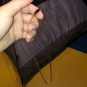 Men’s gold plated chain